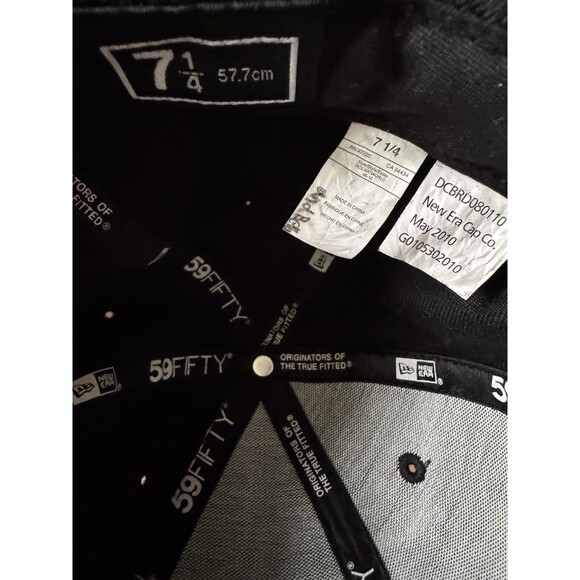 New Era DC Drip Cap Mens 7 1/4 Embroidered Skateboard Rob Dyrdek 2010 - Picture 4 of 6